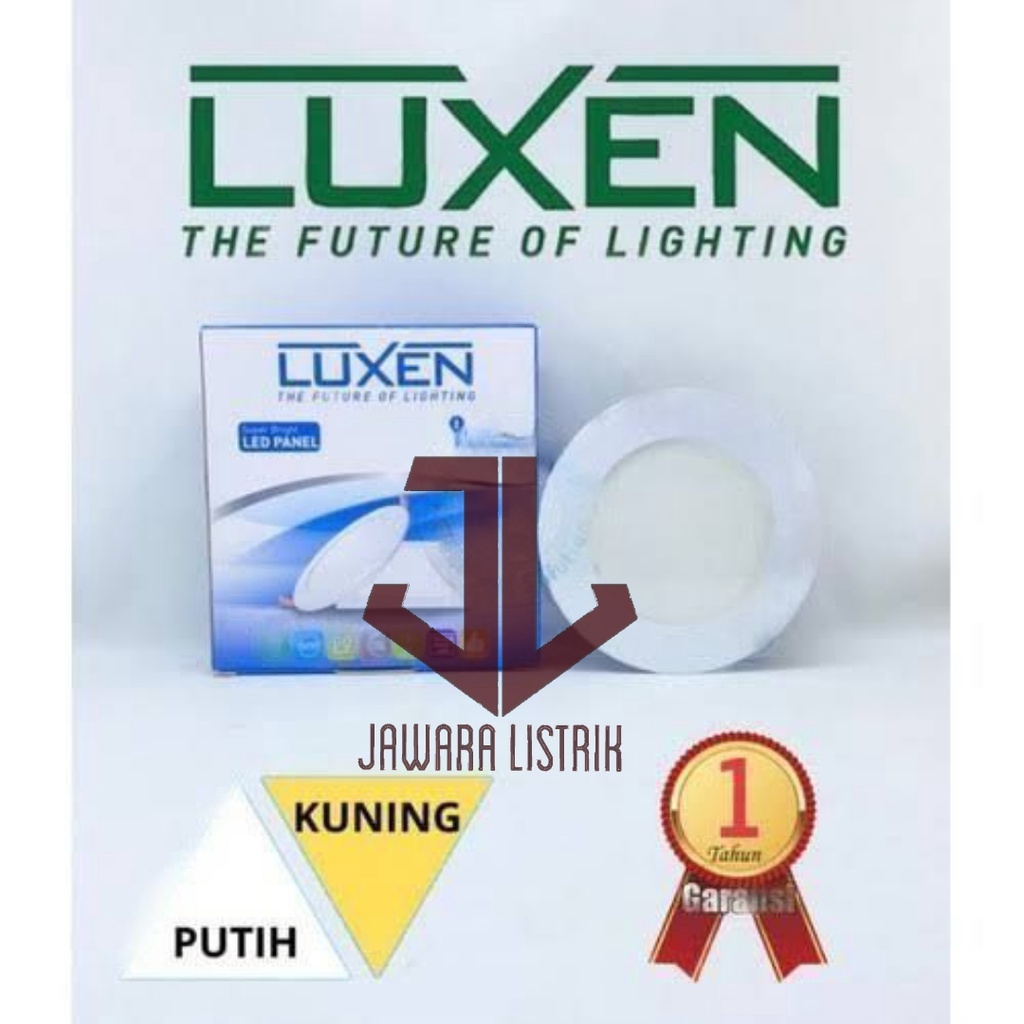 LAMPU DOWNLIGHT LED PANEL INBOW 3W 3 W WATT LUXEN BULAT BERGARANSI