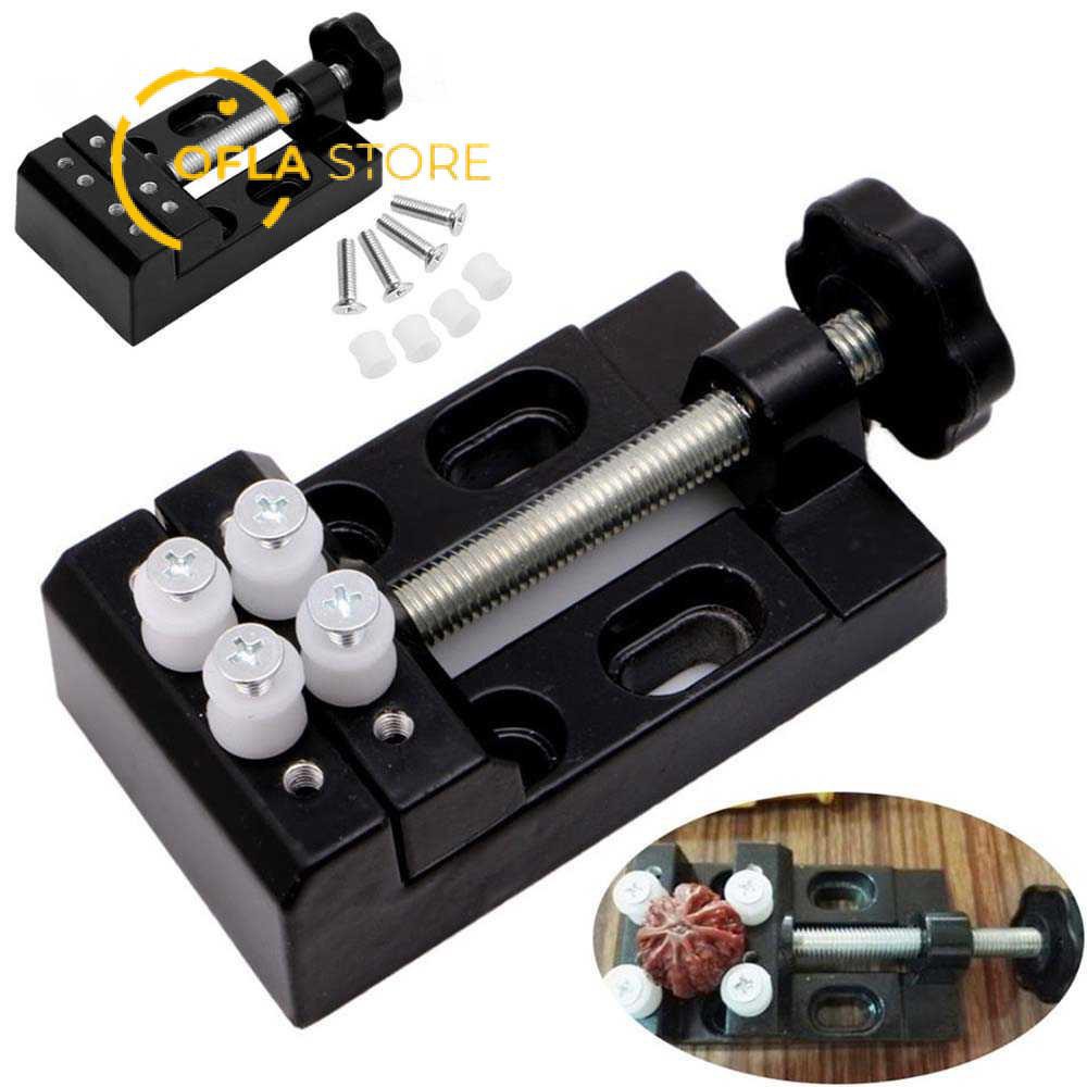 Grab Medan DIY Carving Bench Clamp Tablet Drill Press Sculpture Craft - 1267 Hitam