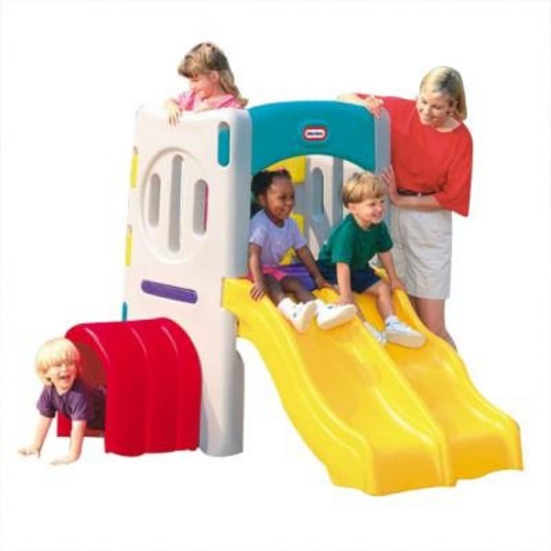 MAINSERU.ID SEWA - Littletikes twin slide & tunnel
