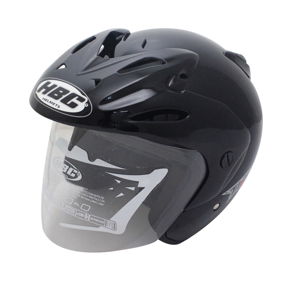 Helm Motor Cocok Untuk Perjalanan Jauh Hbc Helm Half Face Titan Glosy