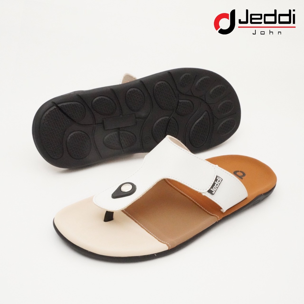 JEDDI [HW-03] Sendal Jepit Kekinian Distro Cowok Kasual/ Sandal Japit Pria Santai Keren Flip Flop