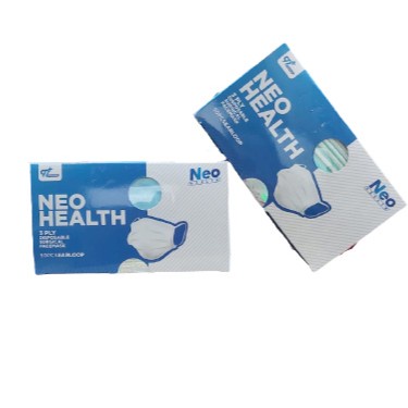 MASKER NEO HEALTH 3PLY EARLOOP ISI 50 - HIJAU