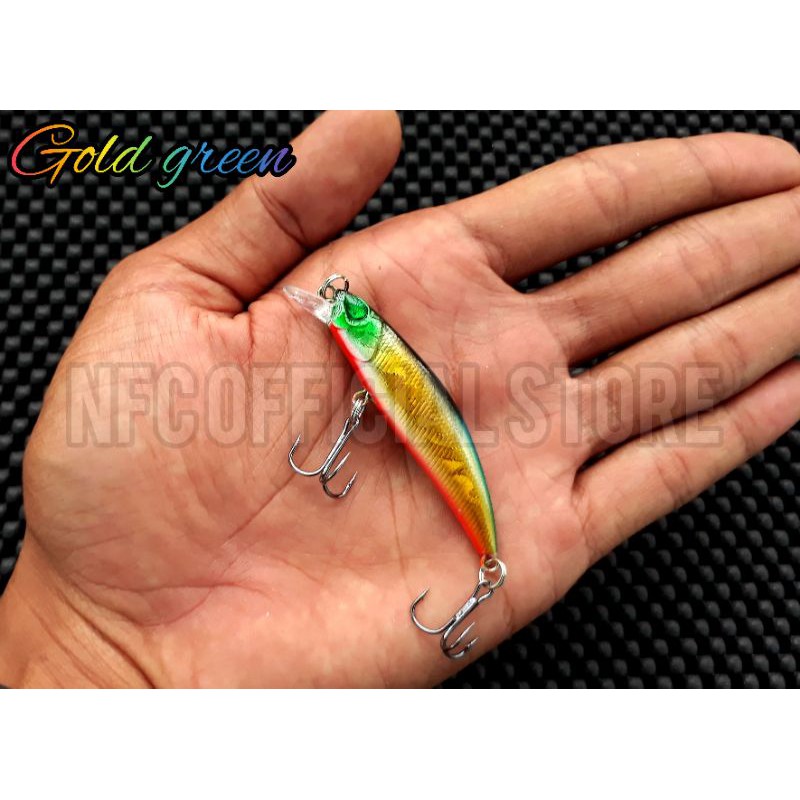 Minnow sinking 4,5gr / 6cm, Umpan casting dengan action KILLER