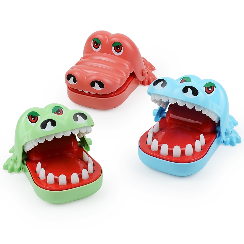 [MS]New Model Crocodile And Hippo Dentist / Mainan Surprise Buaya Dan Hippo Gigit Jari