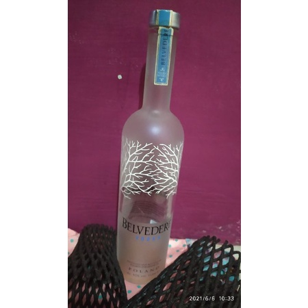 botol bekas minuman keras / vas bunga / pajangan botol / aquarium