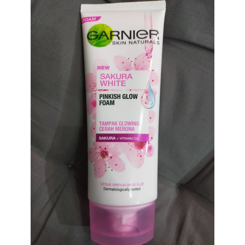 garnier sakura white facial foam 100ml