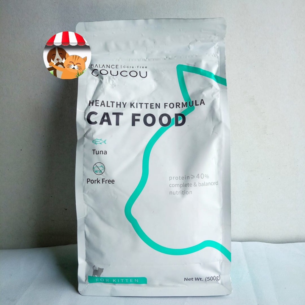 Coucou Kitten Tuna 500gr Makanan Anak Kucing Super Premium