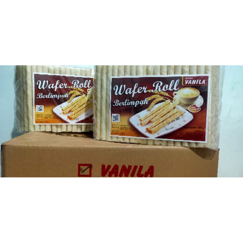 

Wafer Roll Vanilla 900gr