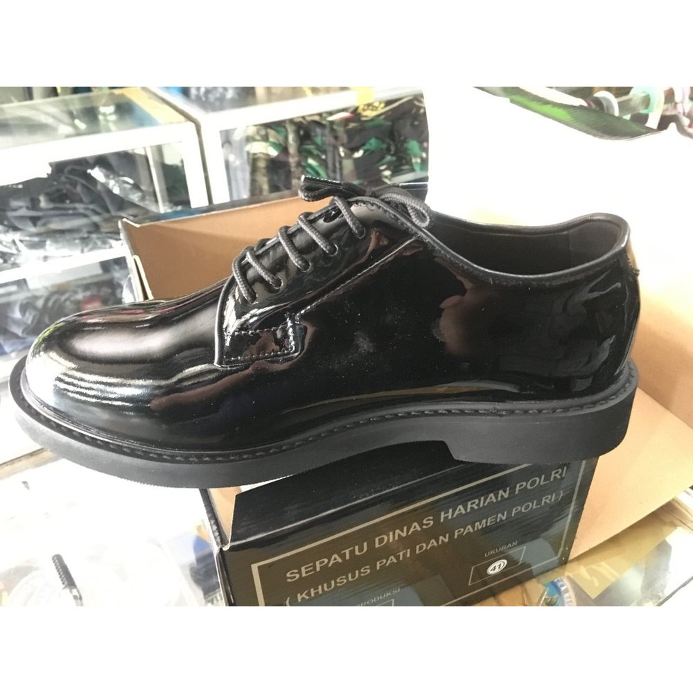 SEPATU PDH JATAH POLRI ASLI ORIGINAL