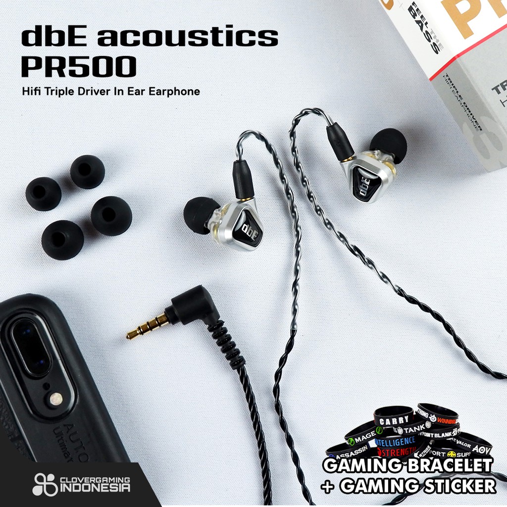 dbE PR500 Hifi Triple Driver - In Ear Gaming Earphone IEM