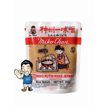 

Shinshuichi Mikochan Shiro Miso Paste- Pasta Miso- Tauco Jepang 300g
