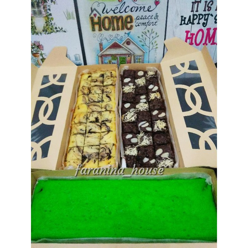 

Brownies Pandan Keju