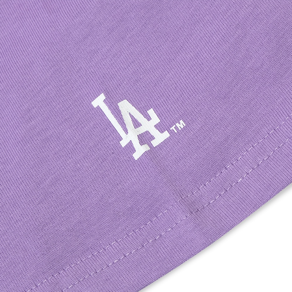 M7B Like LA Dodgers Back Text T-Shirt Purple