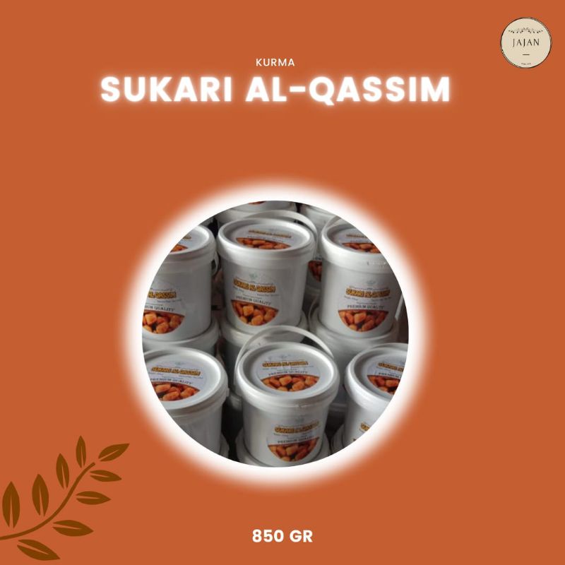 

Kurma Sukari Al Qassim 850gr