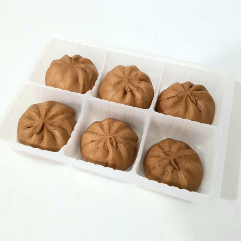 Wei Wang Steam Pao Coklat isi 6 pcs