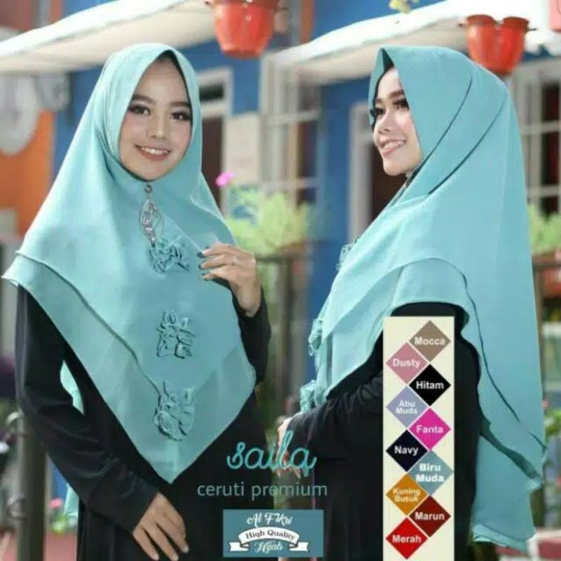 Hijab instan qaila  || khimar najla