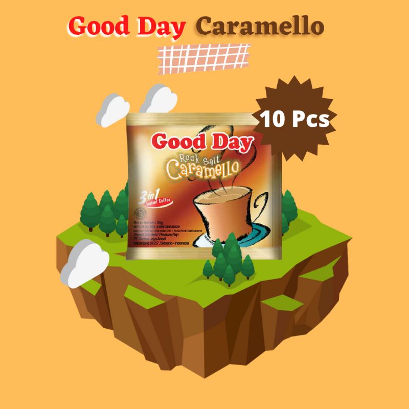 

GOOD DAY CARAMELLO 20G X 10 PCS