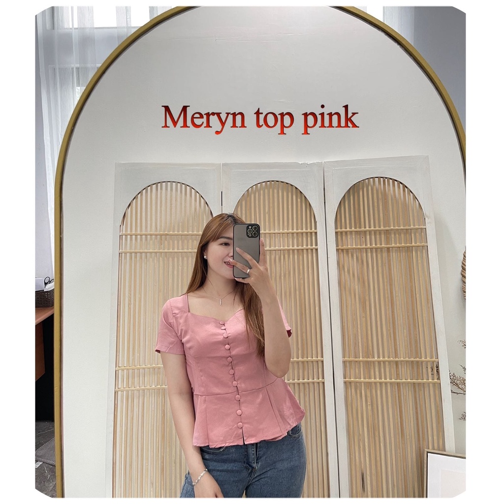 BF.ID -BISA COD /Blouse Meryn TOP /Blouse Kekinian /Blouse Rampel /Blouse Fashion