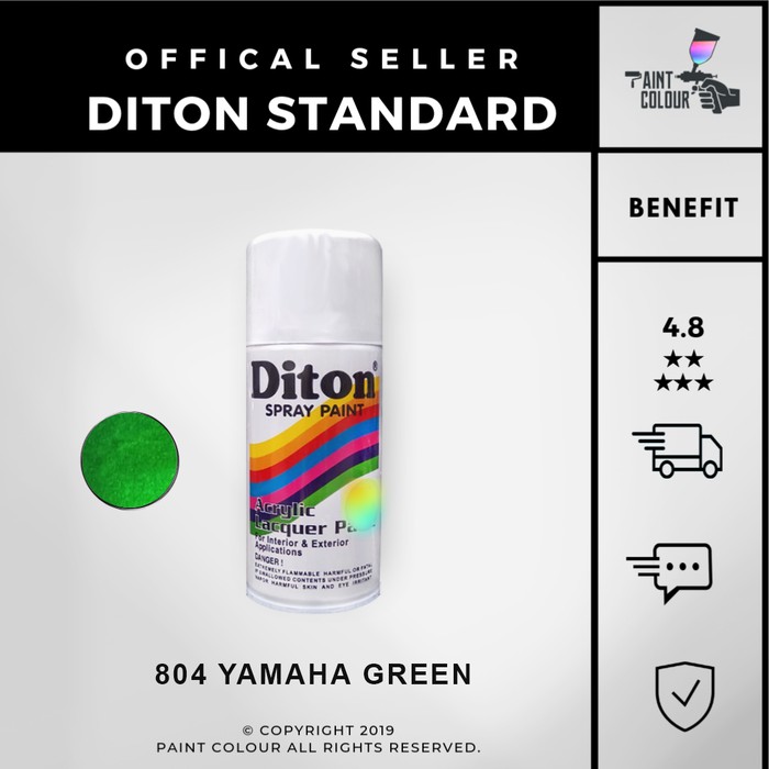 Diton 804 Yamaha Green Cat Semprot/Pylox/Samurai Motor/Helm/Gundam