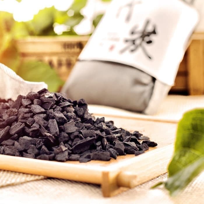 Kantong Arang Bambu Karbon Aktif Penghilang Bau / Bamboo Charcoal Powder