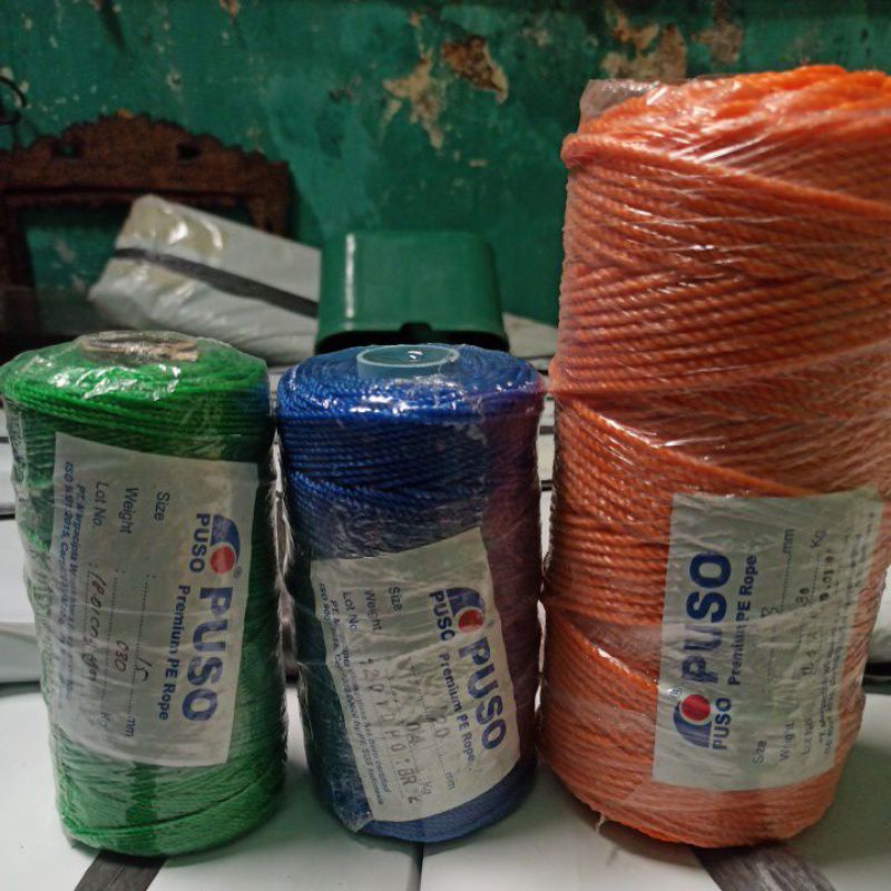 tali tambang puso 1,5mm , 2mm , 3mm