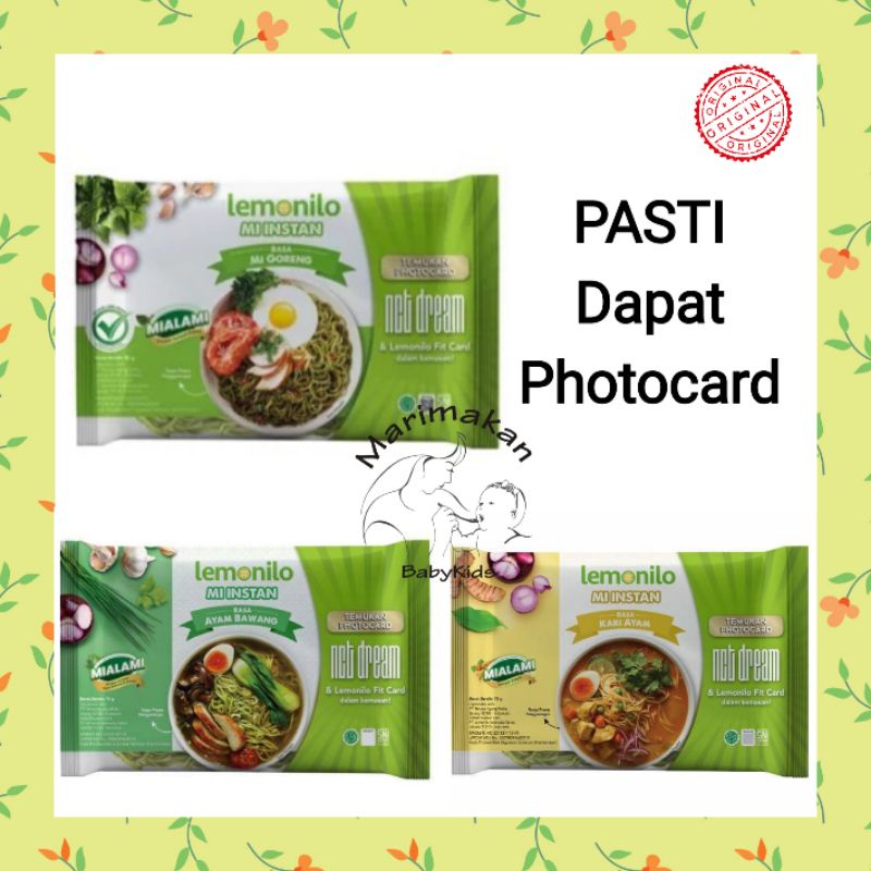

Lemonilo NCT Dream PASTI DAPAT PHOTOCARD Mie Instan Sehat