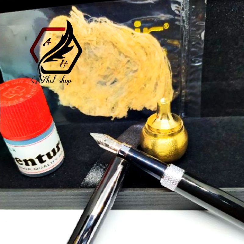 

Fountain pen Iridium Hitam Nib pena tutul kalam Tinta isi celup sudah di asah