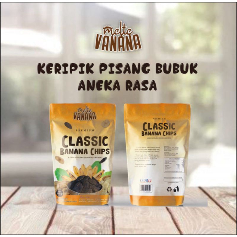 

120g & 80g KERIPIK PISANG BUBUK BY MELTE VANANA