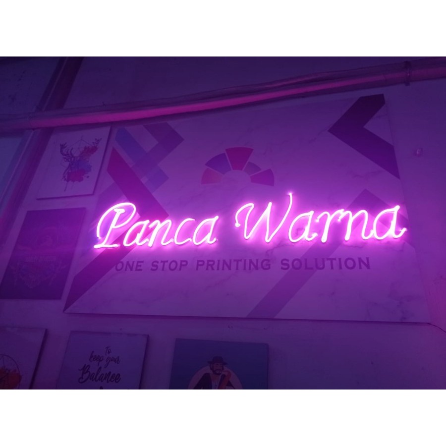 Neon Flex Custom / Neon Sign Custom / Lampu Neon Flex Custom Design
