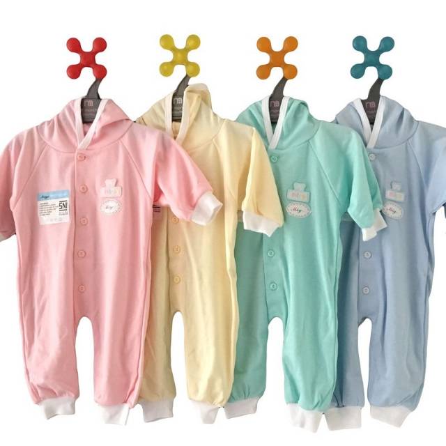 0-3bln/ MIYO 1pcs Jumper Panjang BUKA KAKI PLUS TOPI