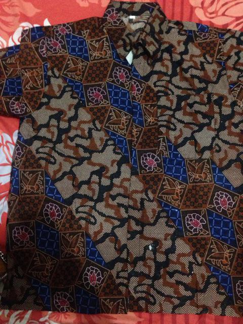 Atasan Batik Dolby Dolbi Dobby Doby Tenun Sutra Tulis Halus Katun Atbm Baron ,sarombit Atasan