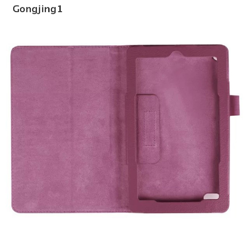 Gongjing1 FLIP CASE Bahan Kulit PU Untuk Amazon Kindle Fire HD 7 8 10 ALL 2015-2019