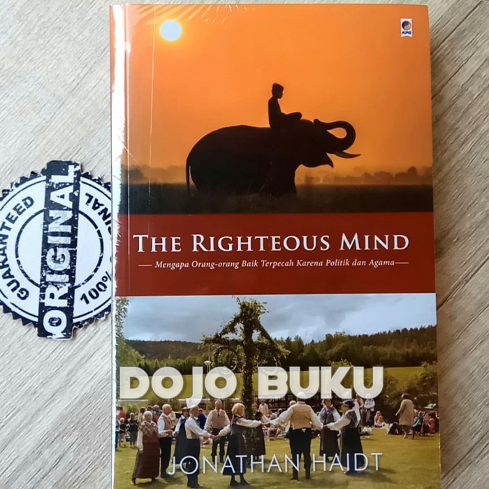 

FLASH SALE!!! THE RIGHTEOUS MIND BY JONATHAN HAIDT TERBARU