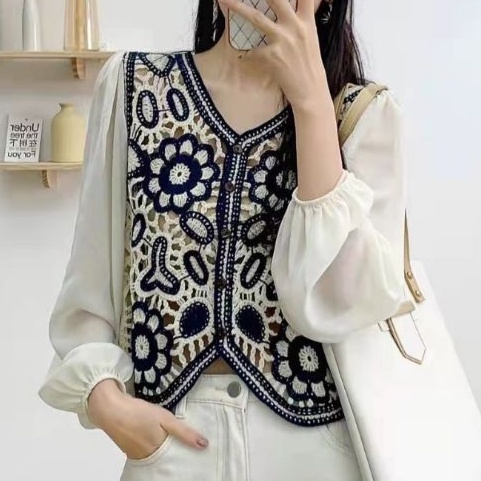 68110 Baju outer cardigan luaran Korean style wanita import baju outer auter kardigan Cardi luaran l
