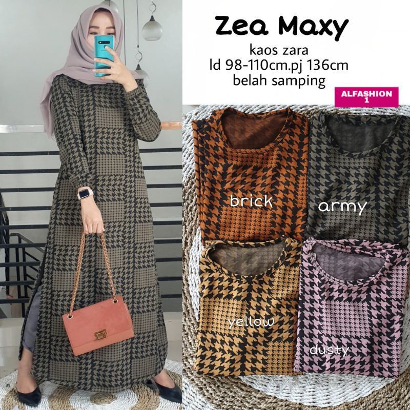 Zea Maxy - Gamis Kaos Zara LD102+ /R.16 - 188-6415