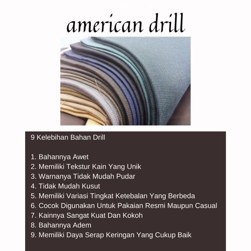 Celana Pendek Wanita American Drill M L XL korean style