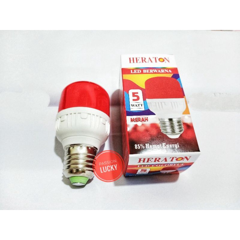 LAMPU LED BERWARNA 5WATT