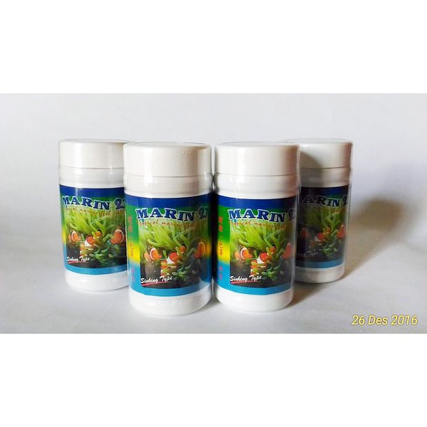 Marin 27 Pelet Ikan Hias Laut Makanan Cichlid Original 50gram