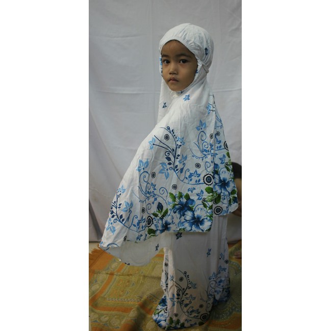 Mukena Anak Paud Motif Dan Gambar Random