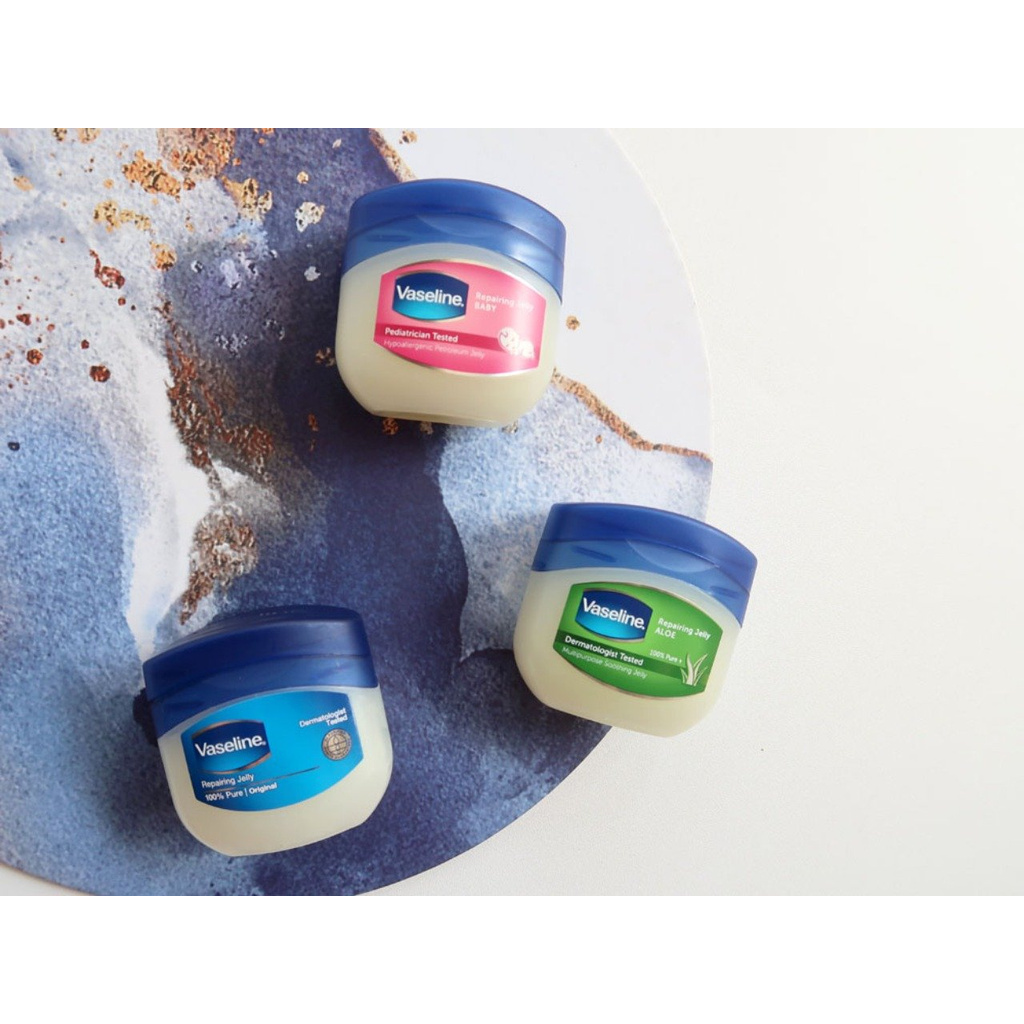 ✨Vio✨VASELINE MULTIPURPOSE REPAIRING JELLY ALOE VERA | Repairing Jelly BABY 50ml