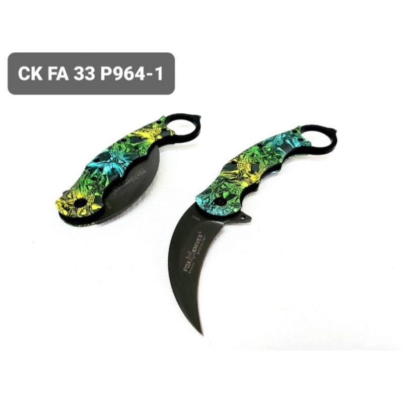 PISAU LIPAT KERAMBIT FA33P 964-1 PISAU KERAMBIT