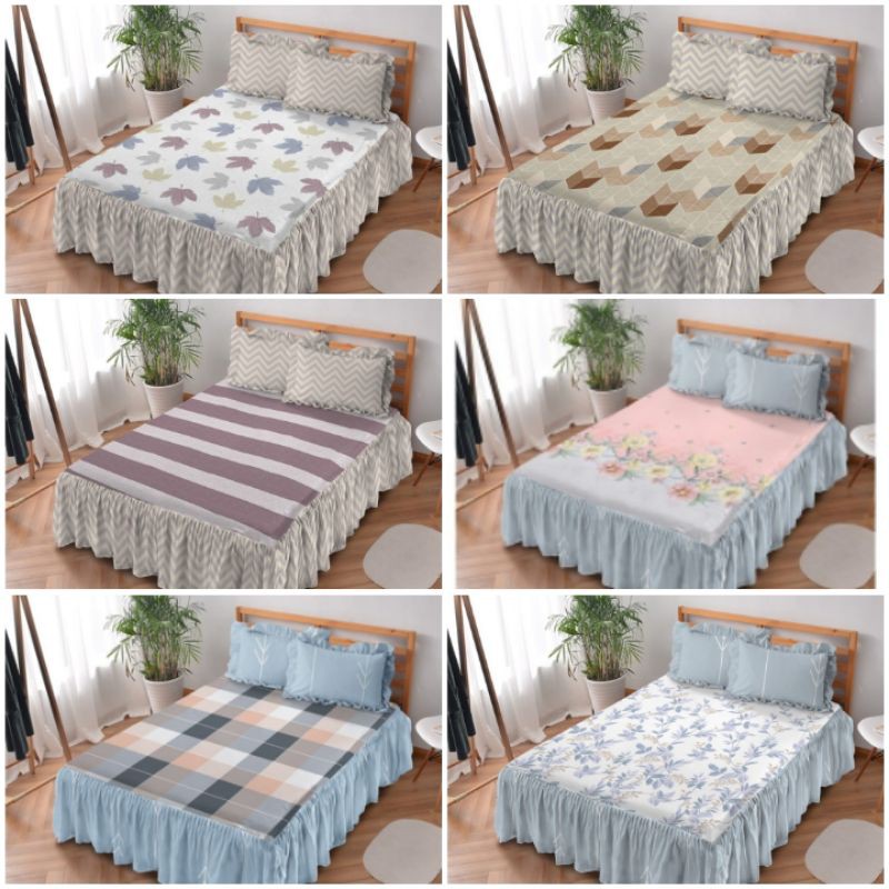 SPREI RUMBAI KINTAKUN KING 180X200 NIKITA KENZO FLEUR EVA AURELIA ISAAC HAZEL FELICE ABEL ARTHUR HAW