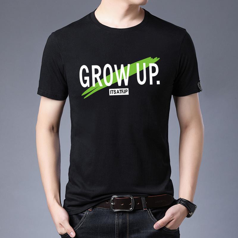 BS//TERLARIS//BAJU KAOS GLOW UP TANGAN PENDEK PRIA DAN WANITA//GOOD QUALITY