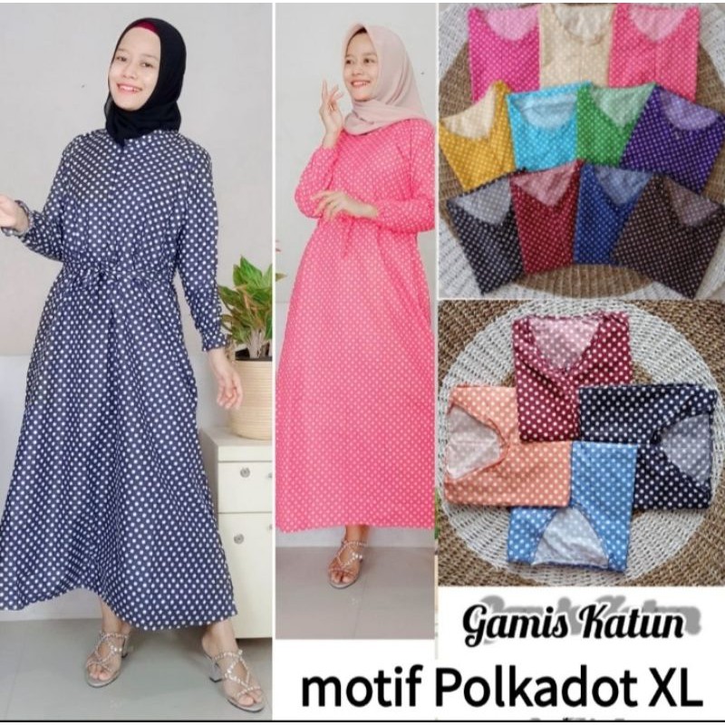 POLKADOT/GAMIS POLKADOT/TERLARIS/TERBARU 2021