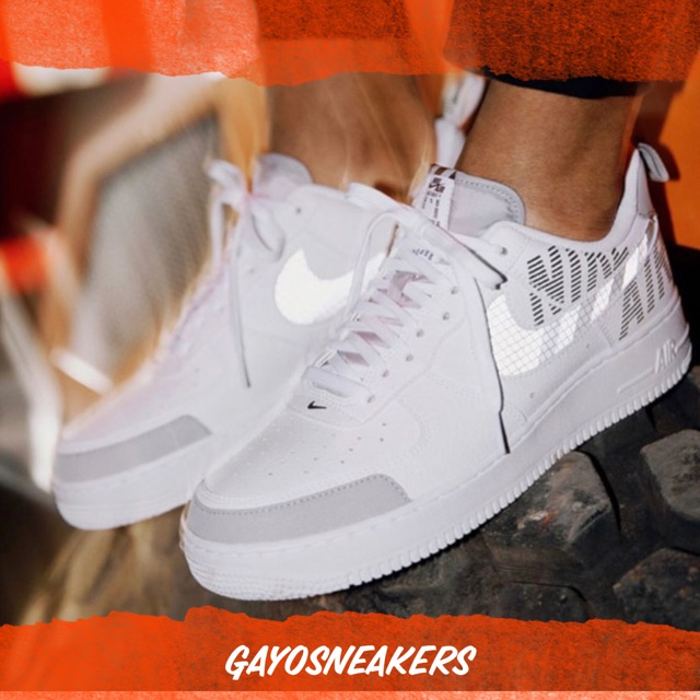 nike air force 1 under construction grey