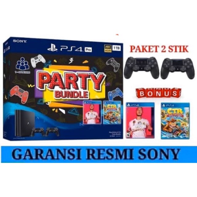 ps4 pro 1tb party bundle