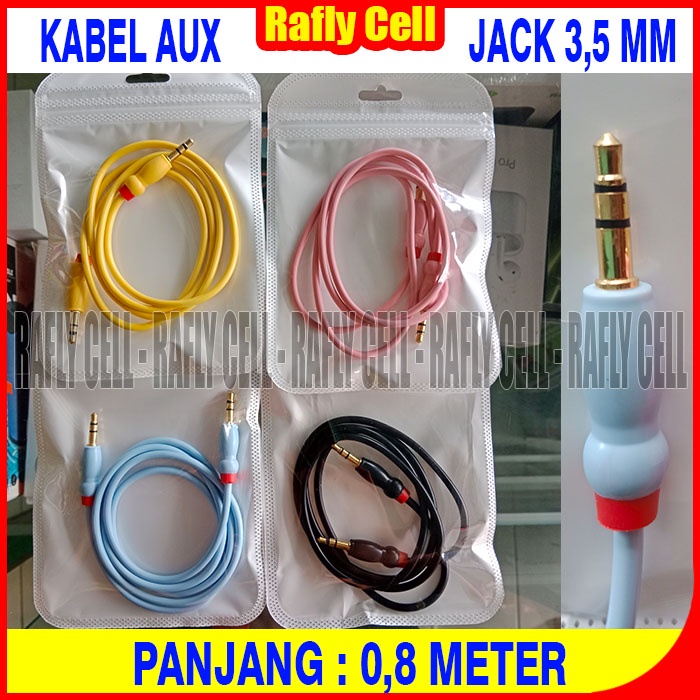 Kabel Audio AUX MACARON Dari HP Ke Tape Mobil Jack 3.5mm 1 IN 1 Speaker Aktif Analog Anti Noise Low Stereo Komputer Laptop Ke Sound System TV Ke Home Theater Headset Earphone Bando Headphone Bluetooth Mixer In Out Input Output PC PS 1 2 3 4 5 Xbox 360