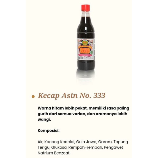 MENJANGAN Kecap Asin No.50 &amp; 150 Chinese Soy Sauce 600 ml Halal