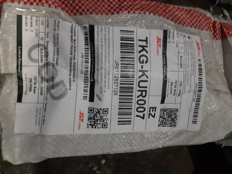 Obeng Gagang Karet 6mmx125mmx150mm Tekiro