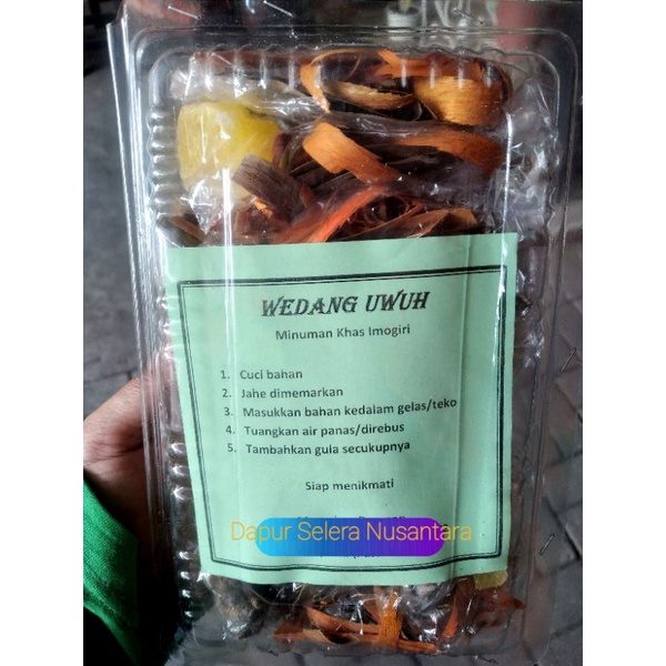 

wedang uwuh khas imogiri /isi 10 pcs